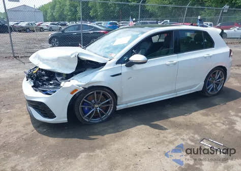 2024 Volkswagen Golf R 2.0T from USA, damaged, VIN WVWEB7CD6RW231700